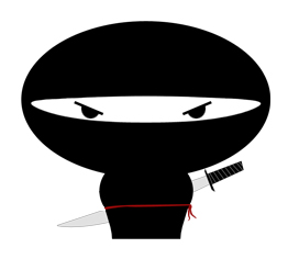 feeNinja Photoshop rendered version of the FeeNinja
